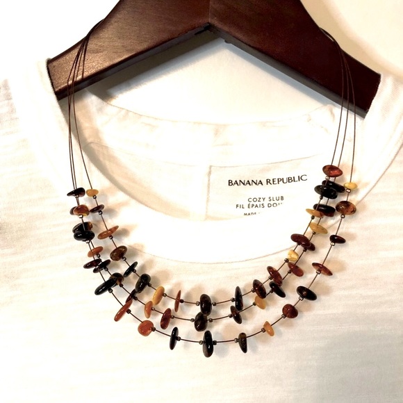 Real Amber multi necklace - Picture 5 of 5